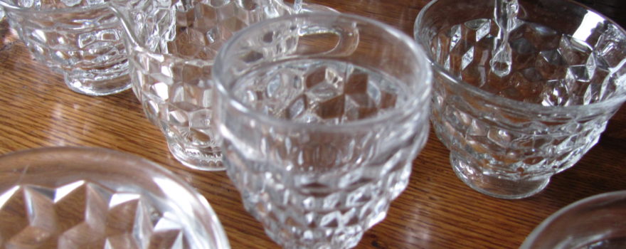 glassware.
